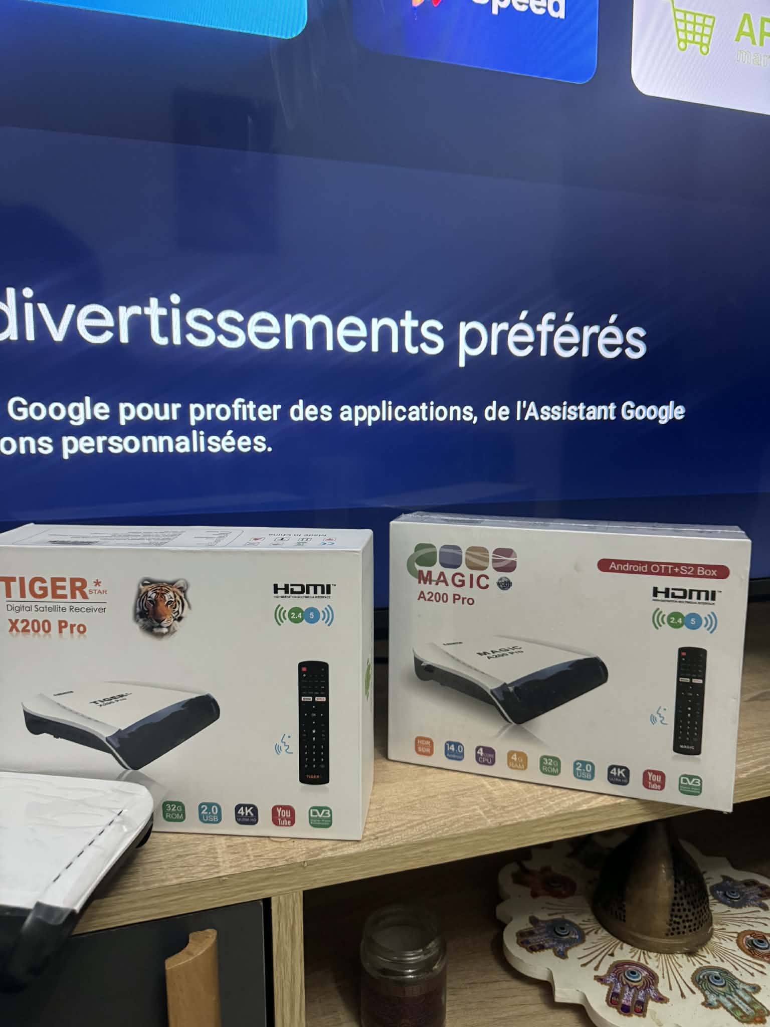 TIGER X200 TIGER X200 pro 4K MAGIC A200 Pro 4K ANDROID 14